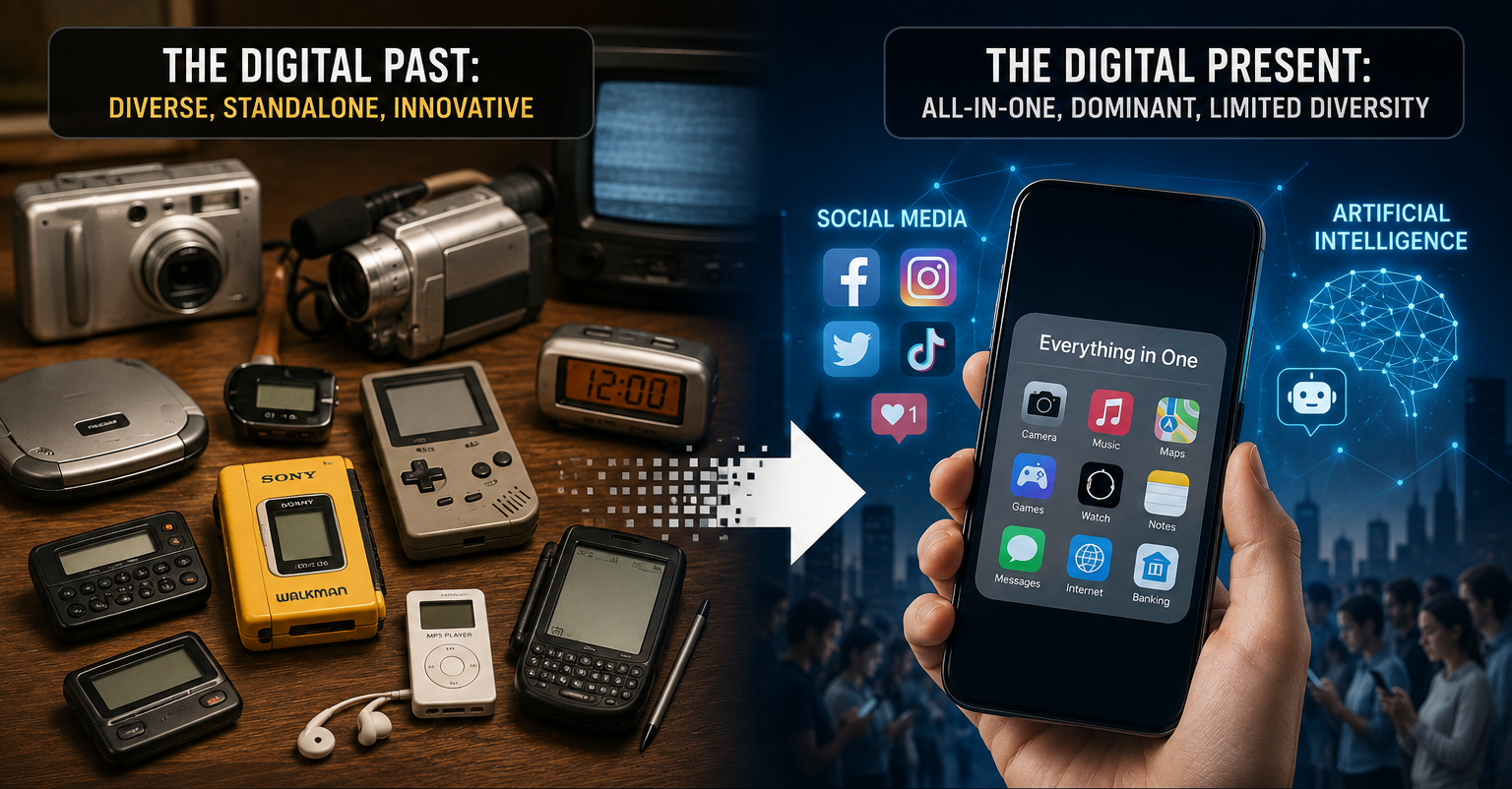 shaped the digital technologies